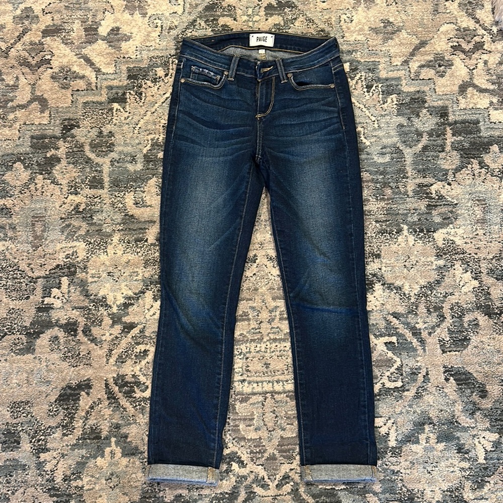 Paige Kylie Crop Skinny Jeans